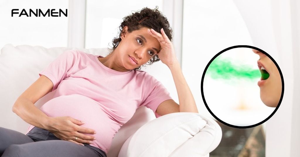 Triệu chứng thường gặp của hôi miệng khi mang thai