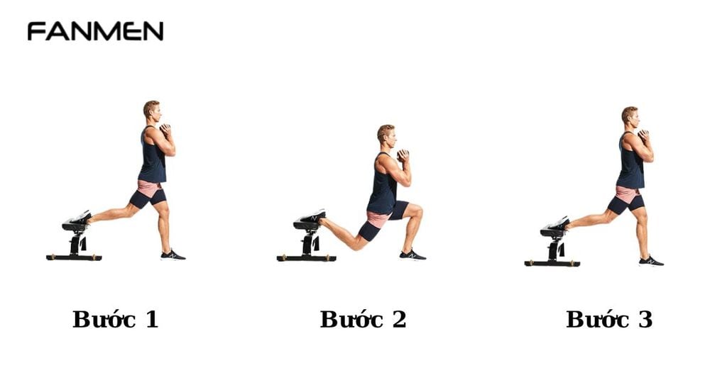 Bài tập thân dưới Bulgarian Split Squat
