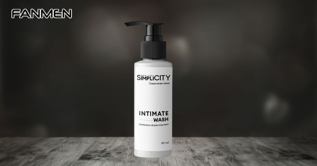 Dung dịch vệ sinh nam trị ngứa Men Stay Simplicity Intimate Wash