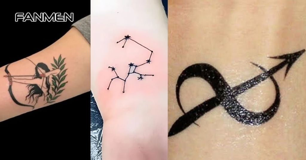 Hình Xăm Biểu Tượng Nhân Mã Đơn Giản 1