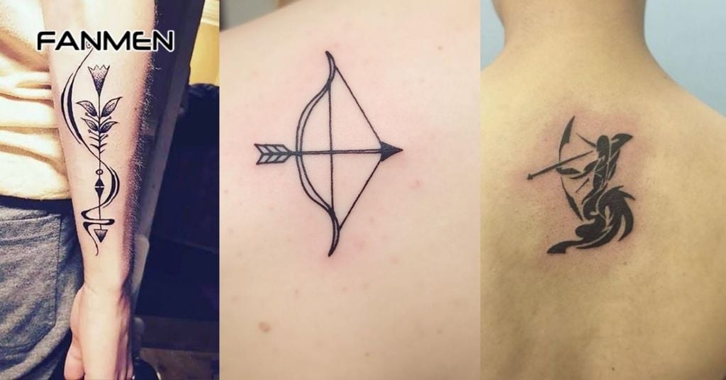 Hình Xăm Biểu Tượng Nhân Mã Đơn Giản 2