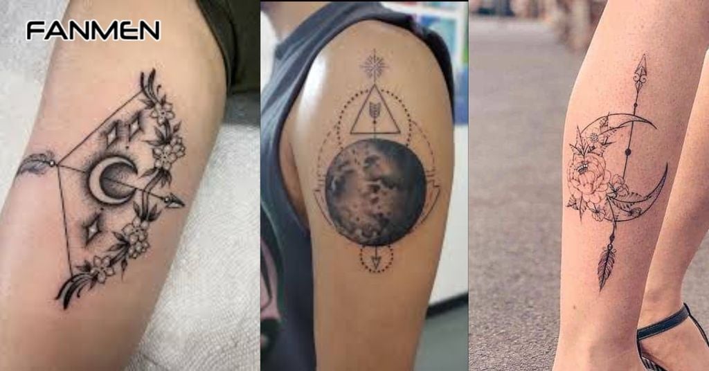 Hình Xăm Nhân Mã Kết Hợp Yếu Tố Khác 2