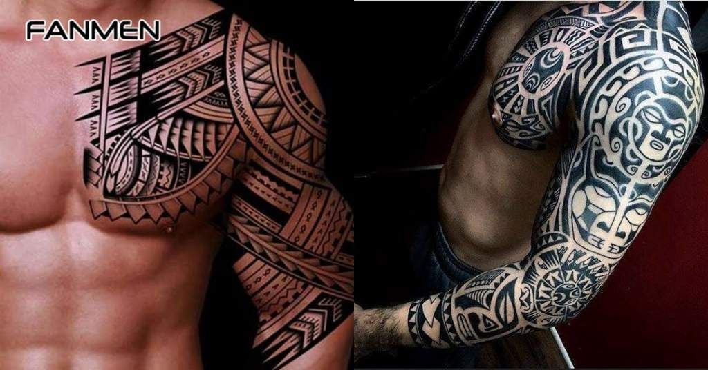 Hình xăm phong cách tribal cá tính 1