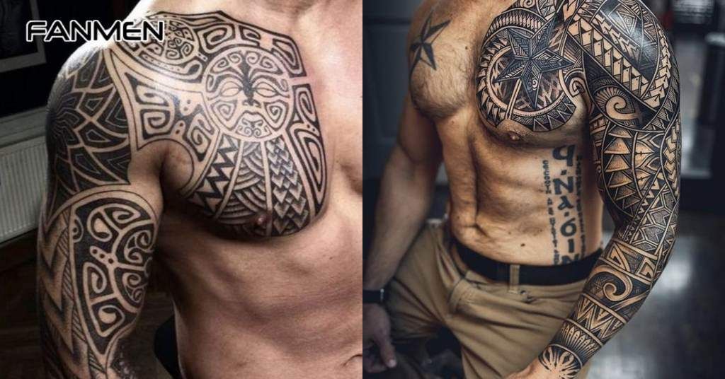 Hình xăm phong cách tribal cá tính 3