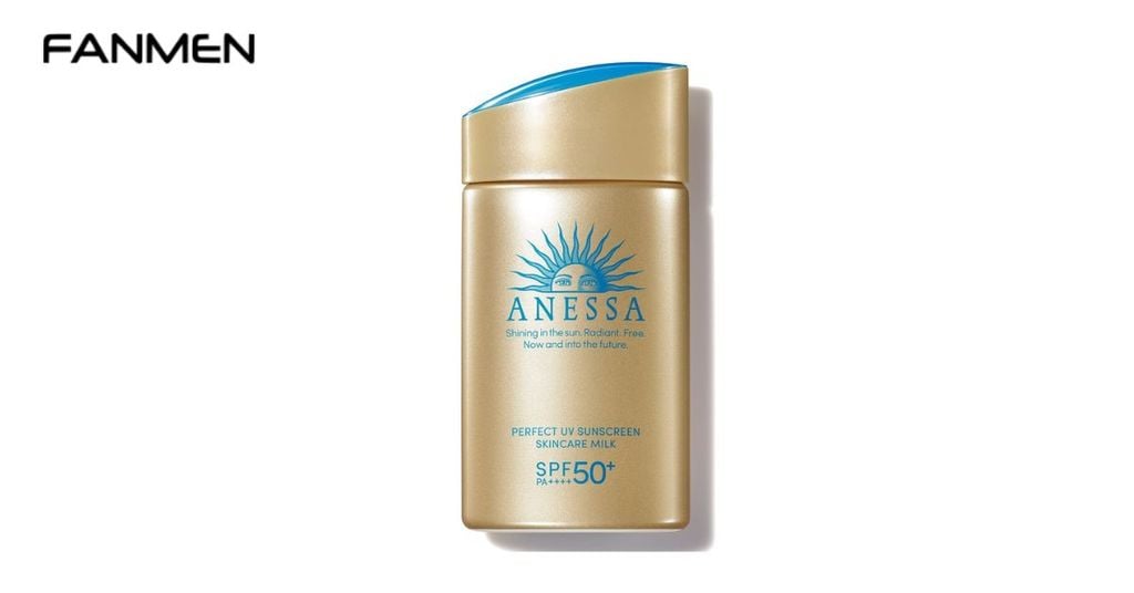 Kem chống nắng cho da dầu nam giới Anessa Perfect UV Sunscreen Skincare Milk