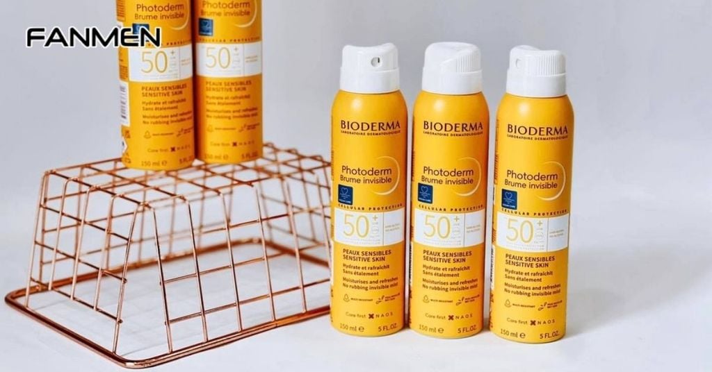 Kem chống nắng dạng xịt cho nam giới Bioderma Photoderm Max
