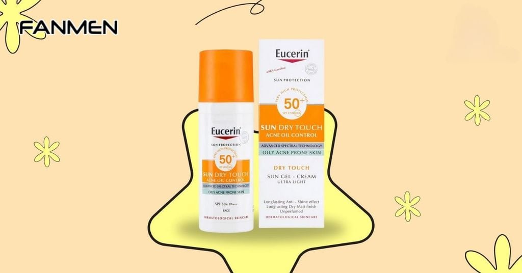 Kem chống nắng Eucerin Sun Gel-Cream Dry Touch Oil Control SPF50+