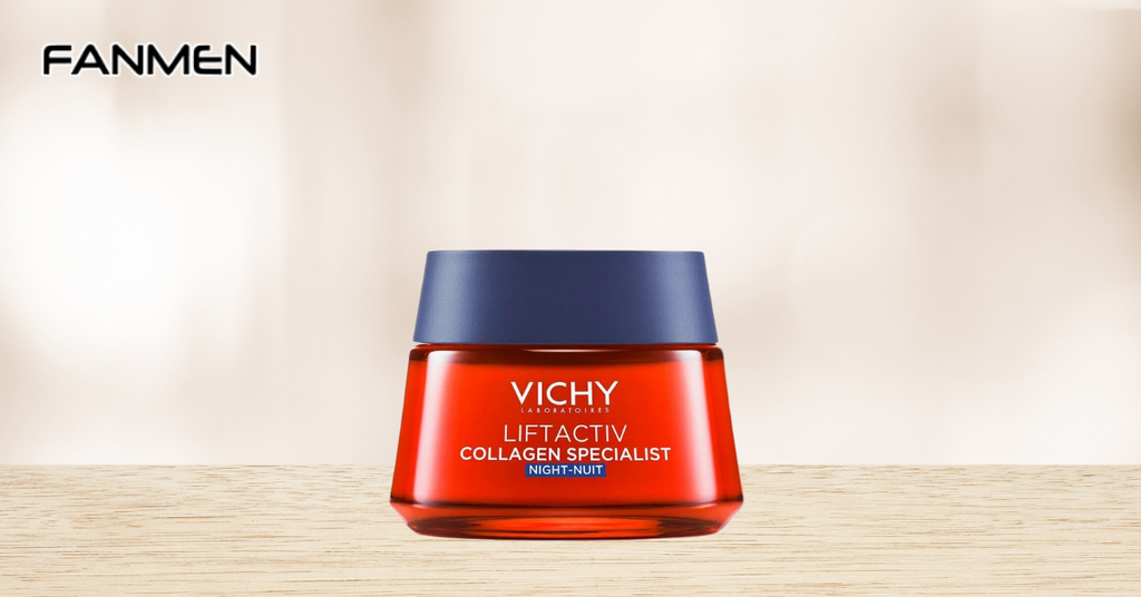 Kem dưỡng da ban đêm cho nam Vichy Collagen