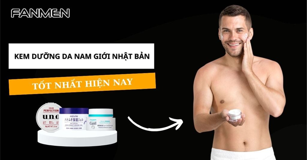 kem dưỡng da nam giới Nhật Bản