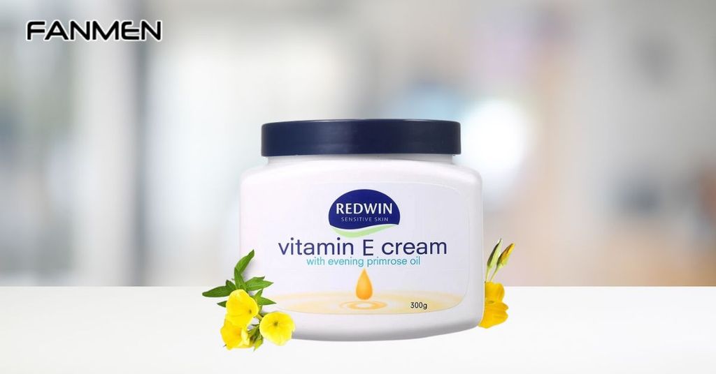 Kem dưỡng ẩm da mặt cho nam vào mùa đông Redwin Vitamin E Cream