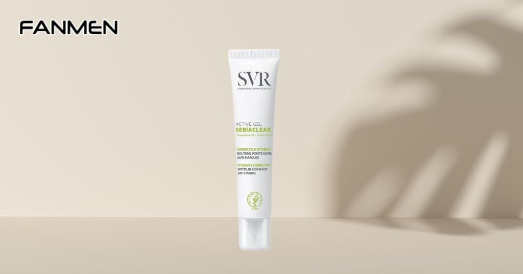 Kem dưỡng ẩm cho nam da dầu mụn SVR Sebiaclear Mat + Pores