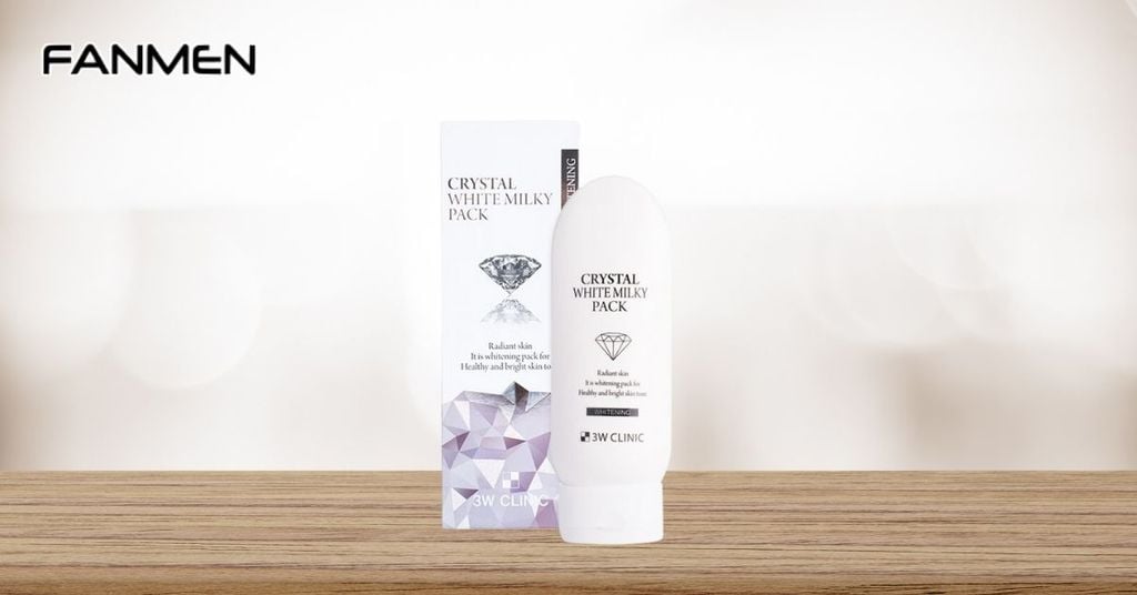 Kem trắng da toàn thân Body Crystal White Milky Pack 3W Clinic