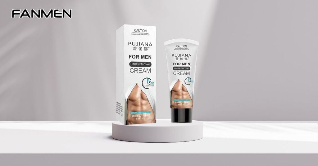 Kem tẩy lông cho nam Pujiana For Men Hair Removal Cream