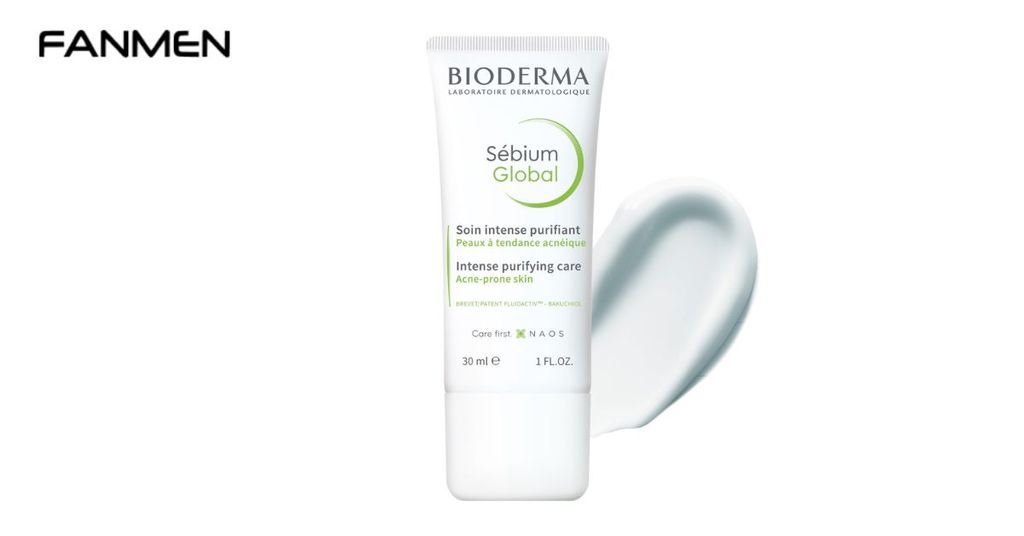 Kem trị mụn cho nam Bioderma Sebium Global