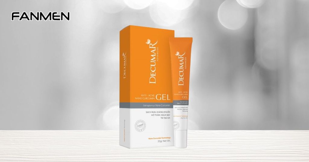 Kem trị mụn ẩn dưới da cho nam Decurma New