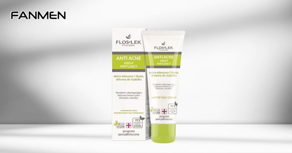 Kem trị mụn cho da dầu Floslek Anti Acne