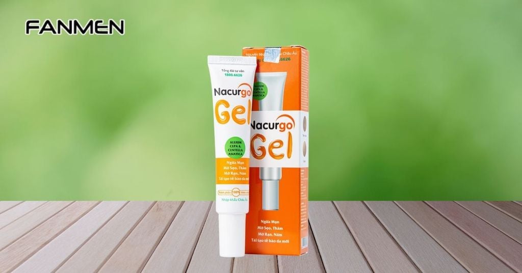 Kem trị mụn thảo mộc Nacurgo Gelpro