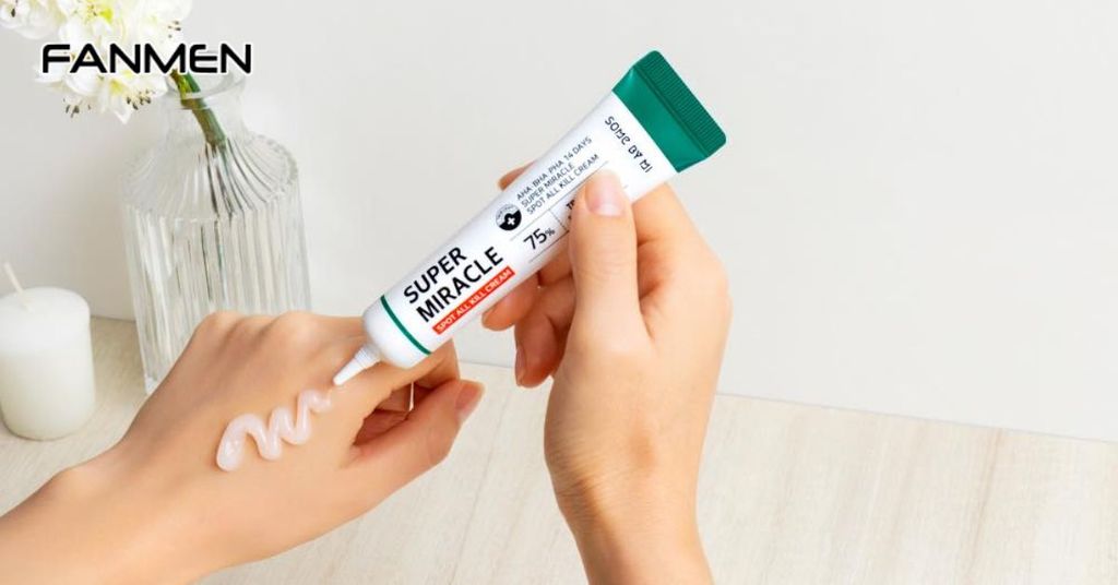 Kem trị mụn cho nam da dầu Some By Mi Super Miracle