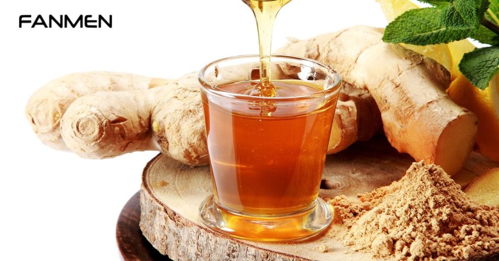 Kết hợp mật&nbsp;ong và gừng