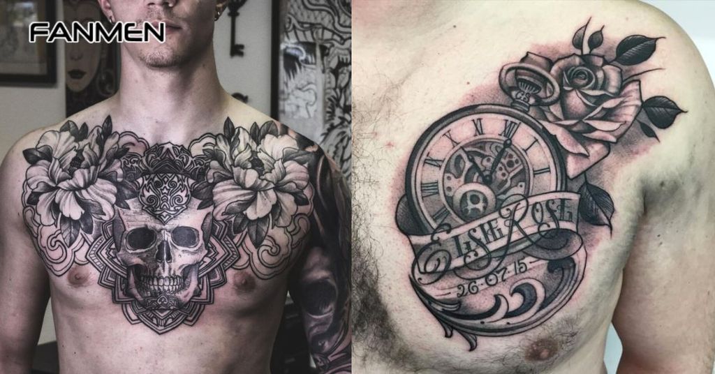 Lưu ý khi xăm hình hoa ở ngực
