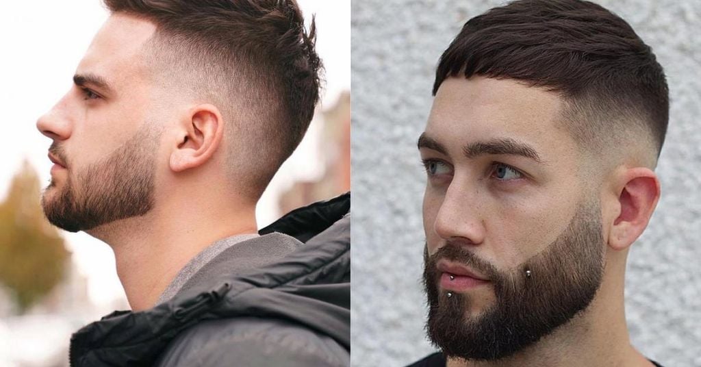 kiểu tóc cho mặt trái xoan nam