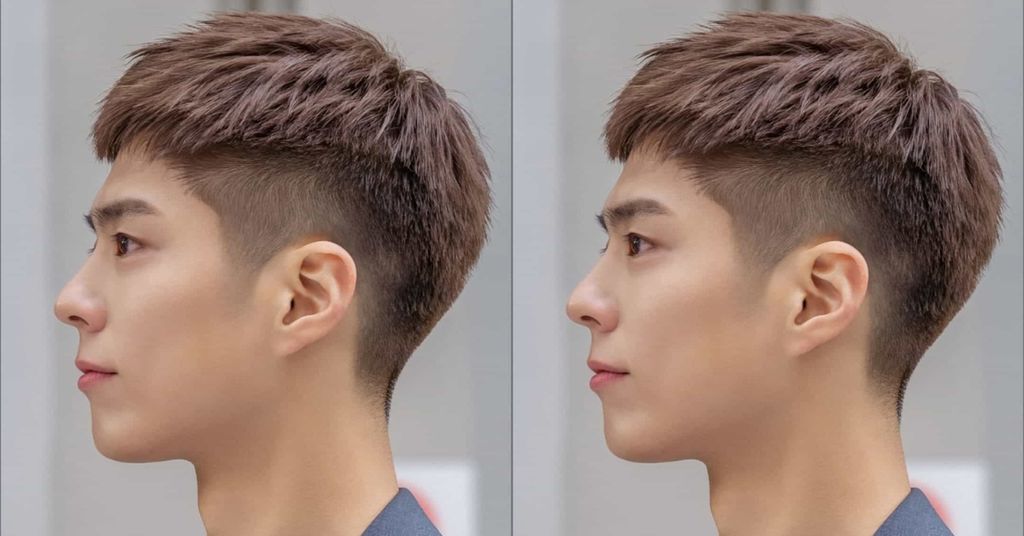 cách uốn lạnh tóc nam