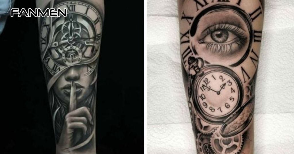 La Bàn Và Đồng Hồ Kết Hợp