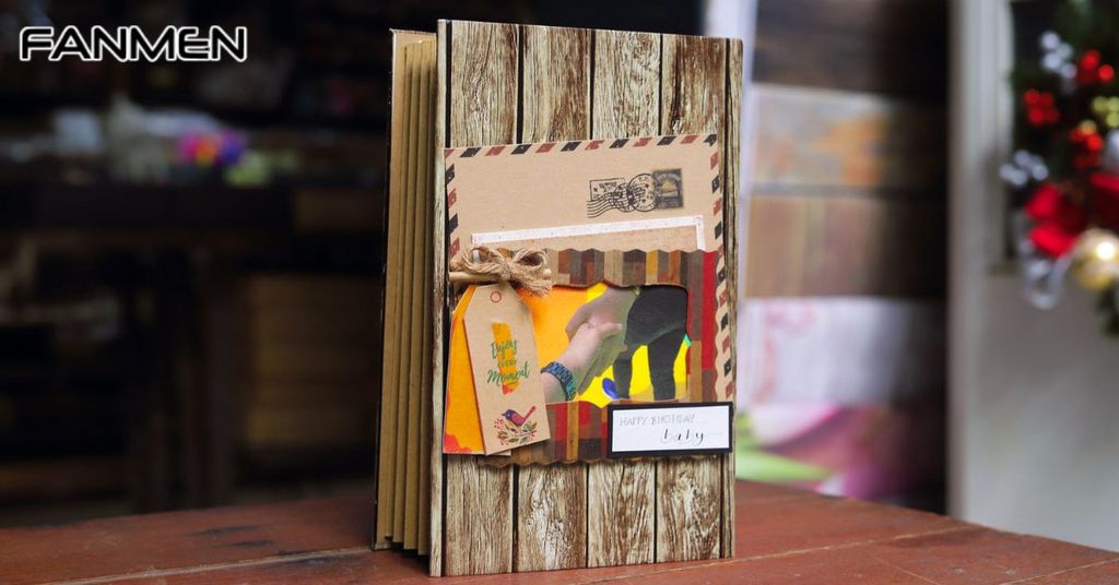 Hướng dẫn album ảnh handmade đẹp, ấn tượng