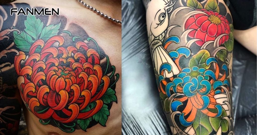 Một số lưu ý khi xăm hình hoa cúc cho nam