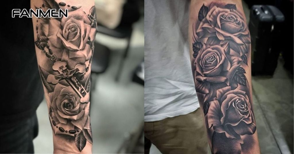 Nam giới có nên xăm hình hoa hồng không