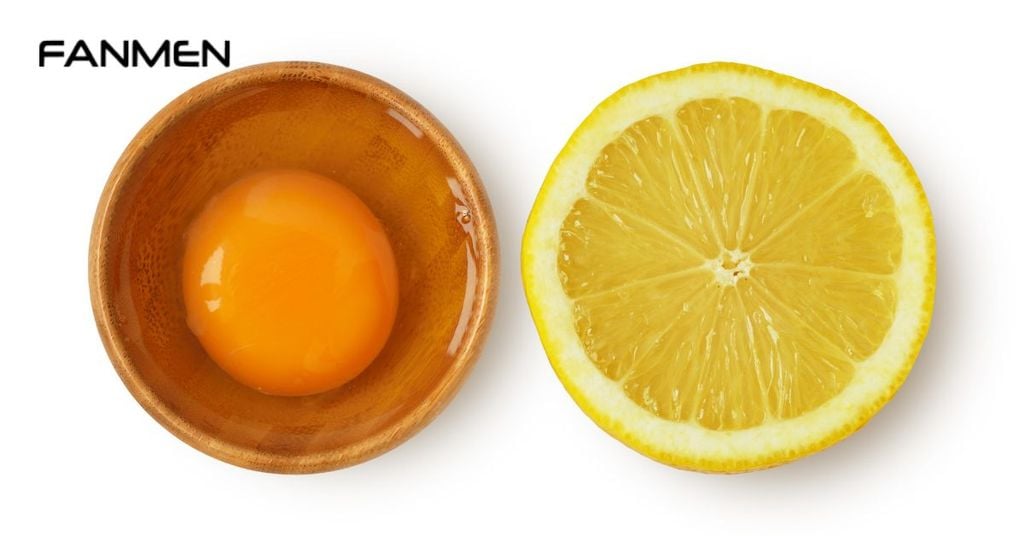 Kiềm dầu nhờn bằng mặt nạ chanh và trứng gà