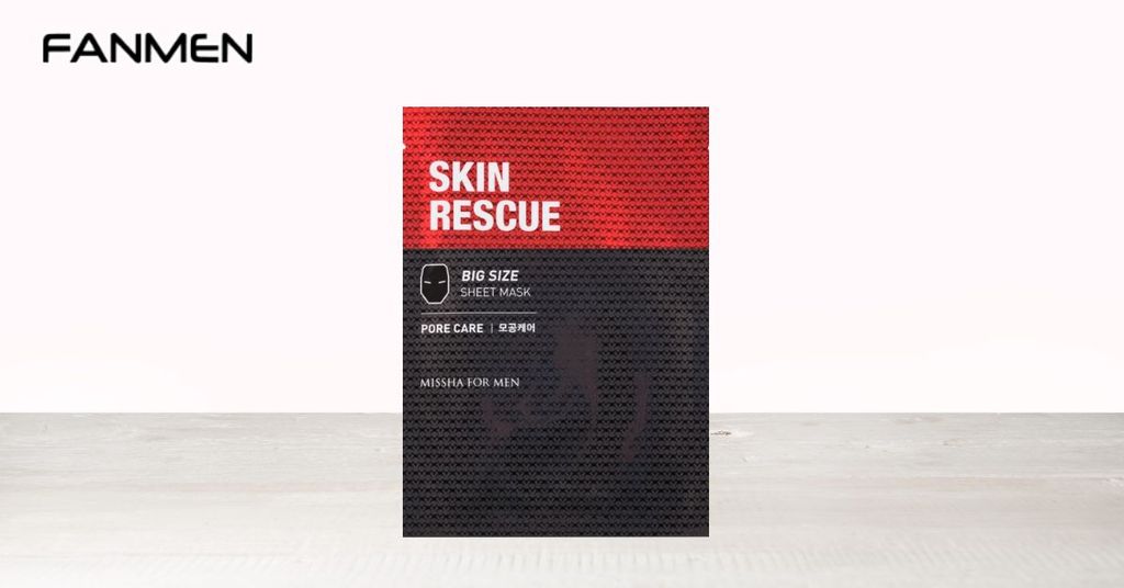 Mặt nạ tốt cho da nam giới Missha For Men Skin Rescue
