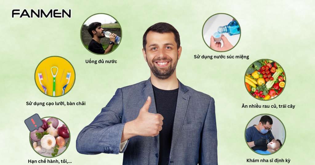 Mẹo giúp hơi thở luôn thơm mát