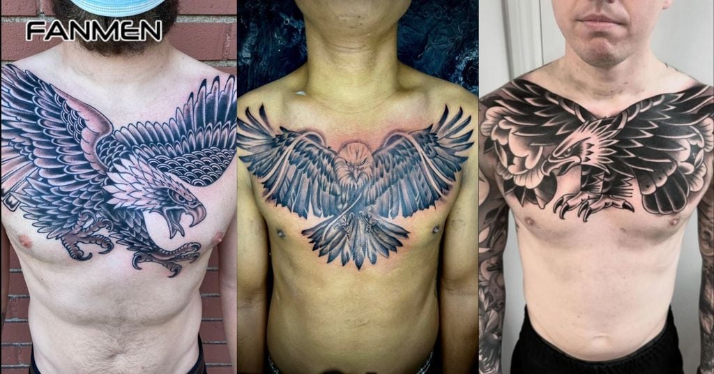 Hình Xăm Full Ngực Phong Cách Âu Mỹ 2