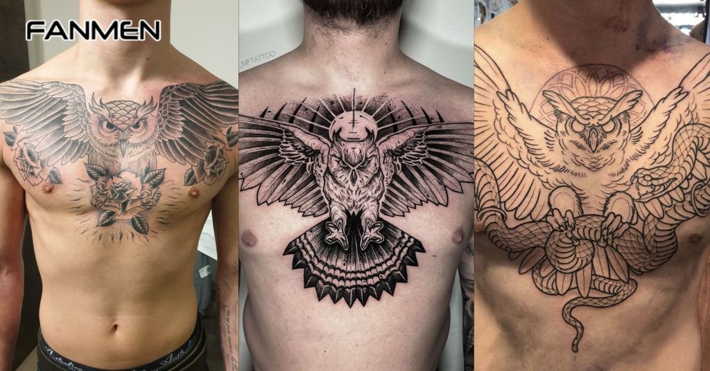 Hình Xăm Full Ngực Phong Cách Âu Mỹ 4