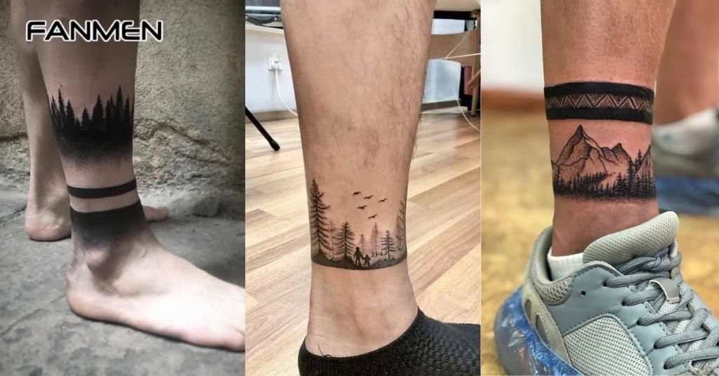 Hình xăm mắt cá chân độc đáo và phá cách 7