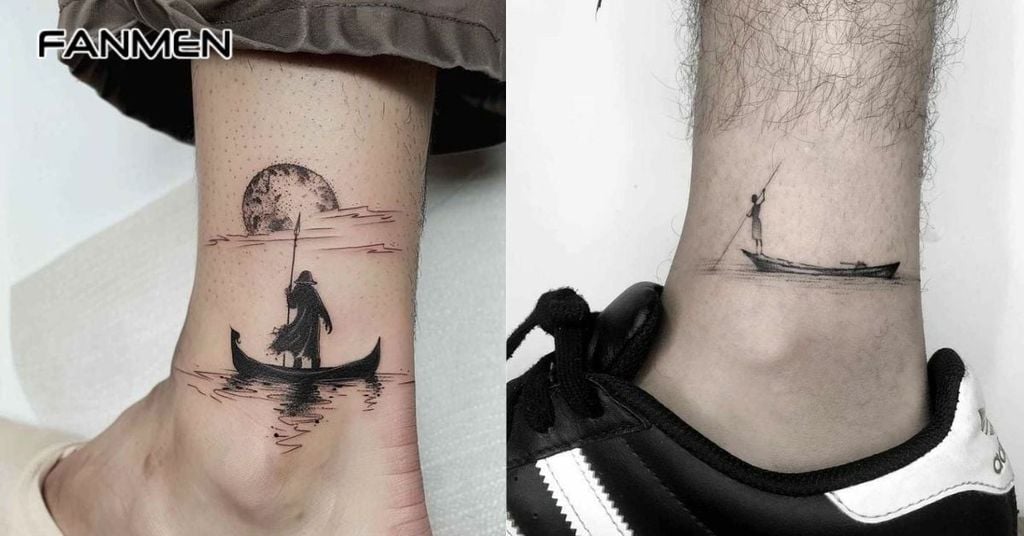 Hình xăm mắt cá chân độc đáo và phá cách 9