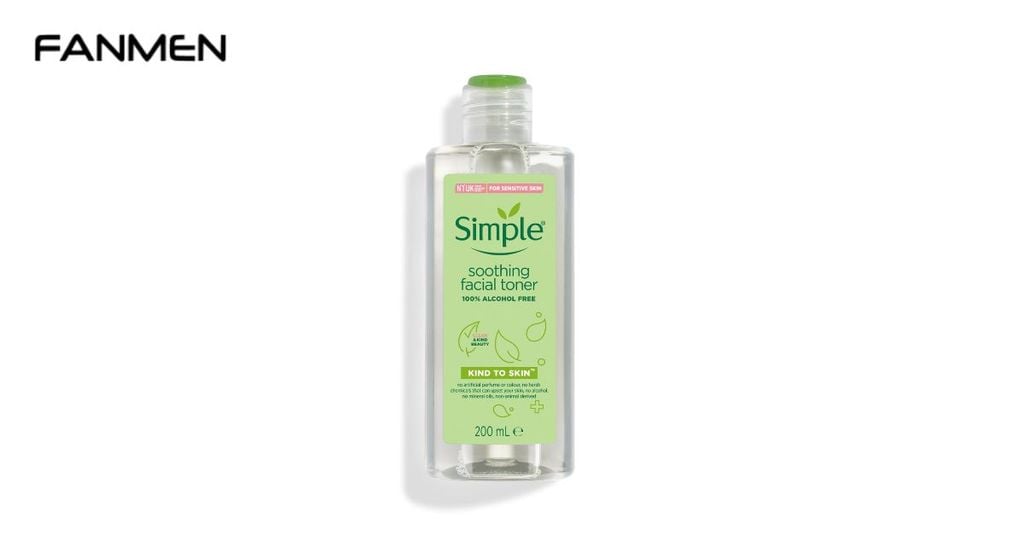 Nước cân bằng da Simple Kind To Skin Soothing Facial Toner
