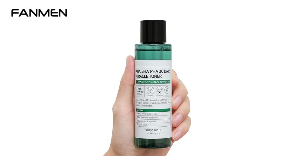 Nước hoa hồng cho da dầu mụn giá học sinh Some By Mi AHA-BHA-PHA 30 Days Miracle