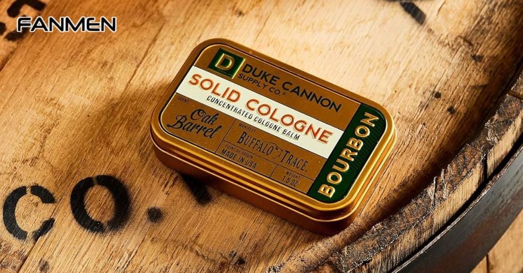 Nước hoa khô nam Duke Cannon Men’s Solid Cologne – Bourbon Trail