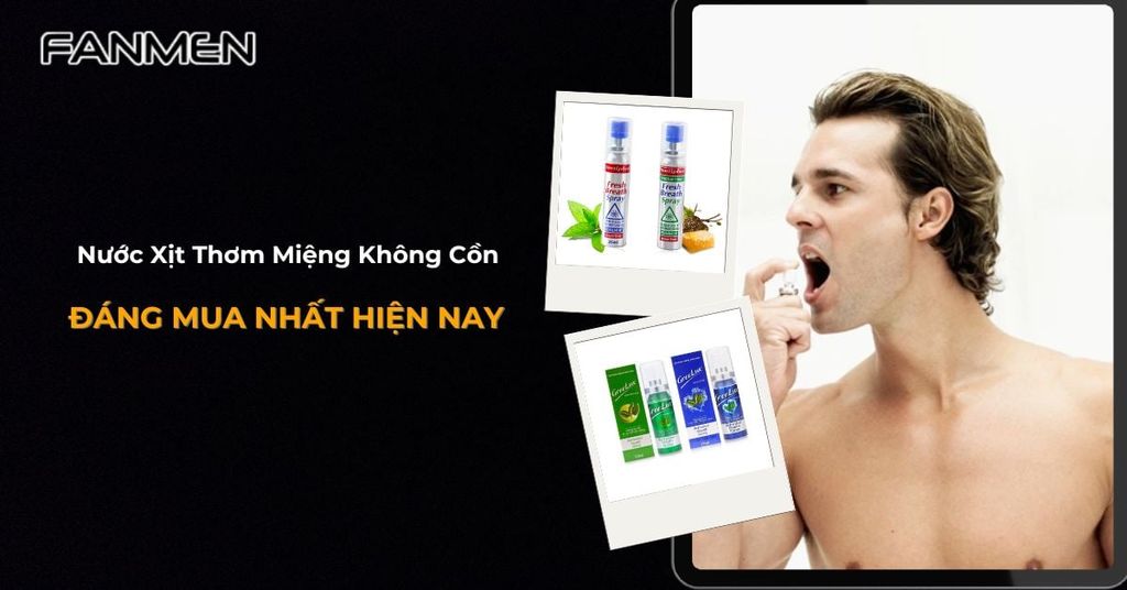 Nước xịt thơm miệng không cồn
