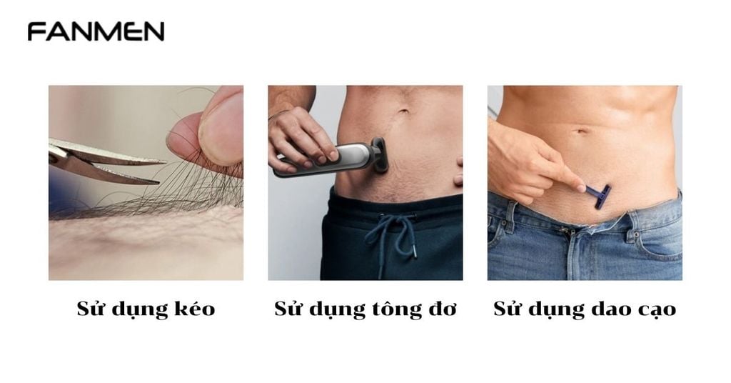 Phương Pháp Tạo Hình Lông Vùng Kín Nam Giới