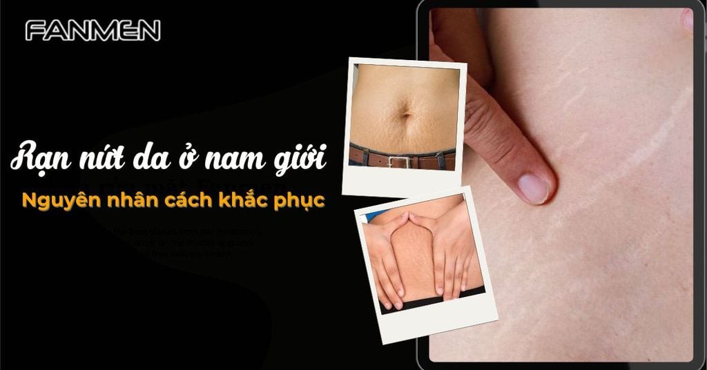 rạn nứt da ở nam giới
