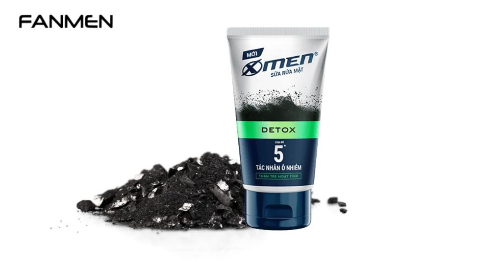 Sữa rửa mặt than hoạt tính X-Men Go Detox