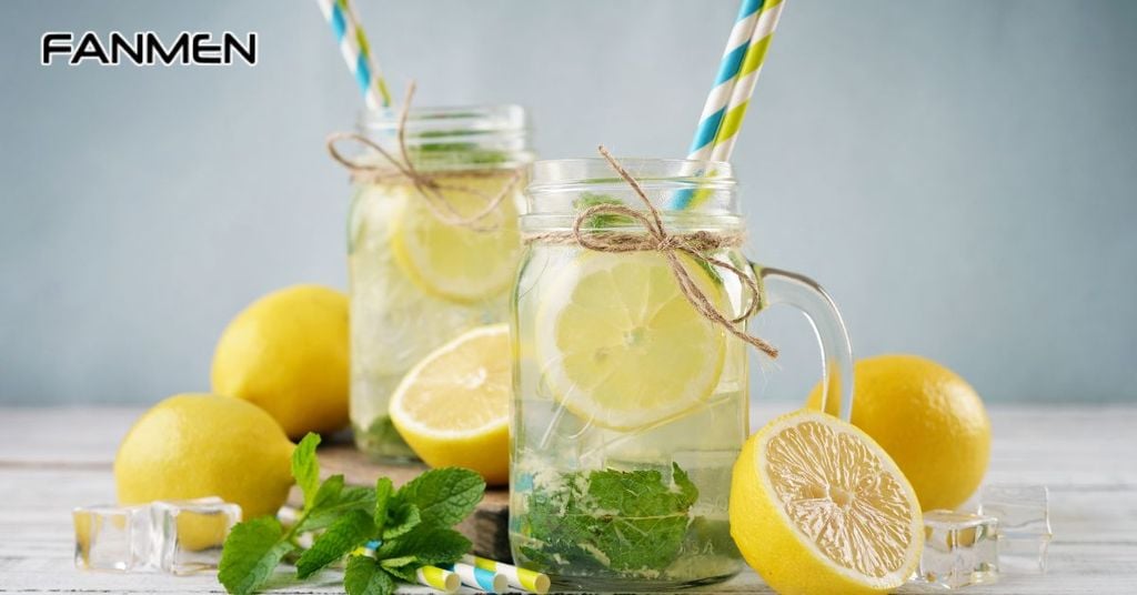 Sử dụng nước chanh tươi