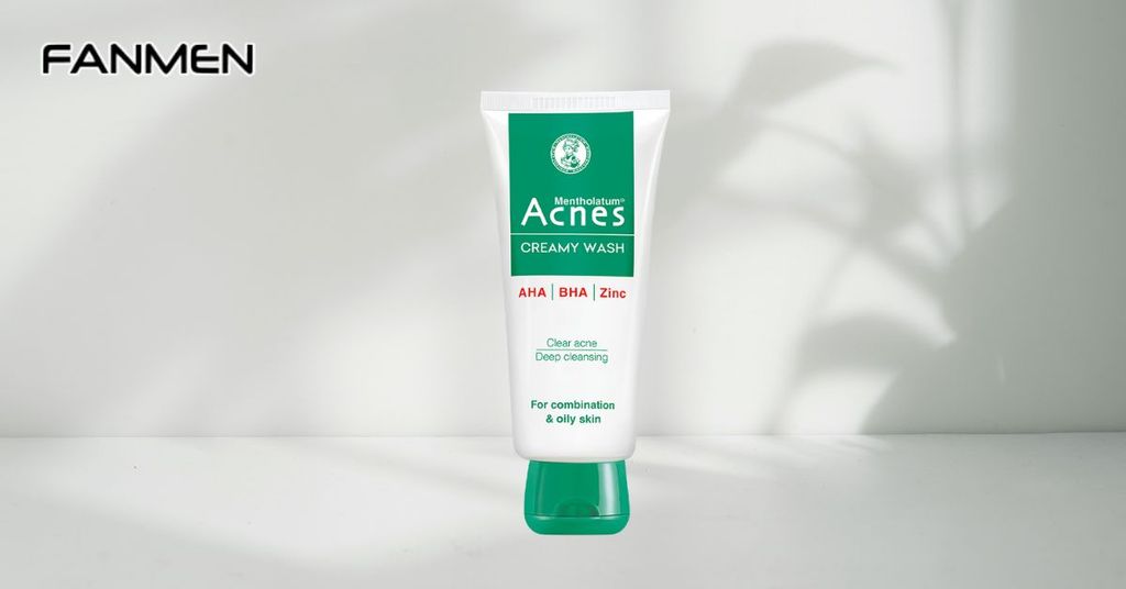 Sữa rửa mặt trị mụn Acnes Creamy Wash