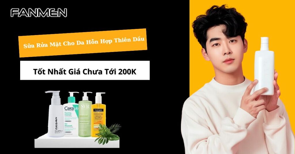 Sữa Rửa Mặt Cho Da Hỗn Hợp Thiên Dầu