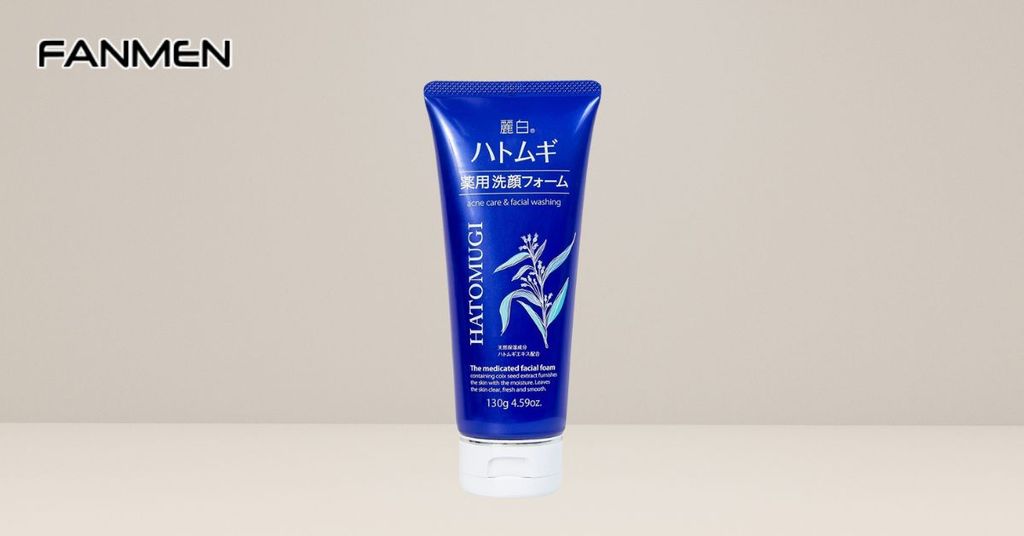 Sữa rửa mặt Hatomugi Ý Dĩ ngừa mụn, sáng da