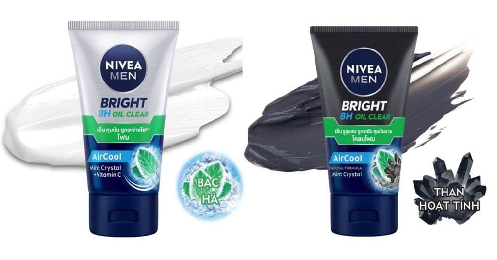 sữa rửa mặt nam da dầu