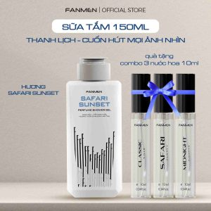 Sữa Tắm 150ml Tặng Combo 3 Nước Hoa 10ml